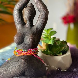 Bohemian Princess one”2”strand handmade waistbeads